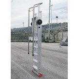 Faraone SM 150 Mobiele Magazijnladder - 3,38 m Werkhoogte