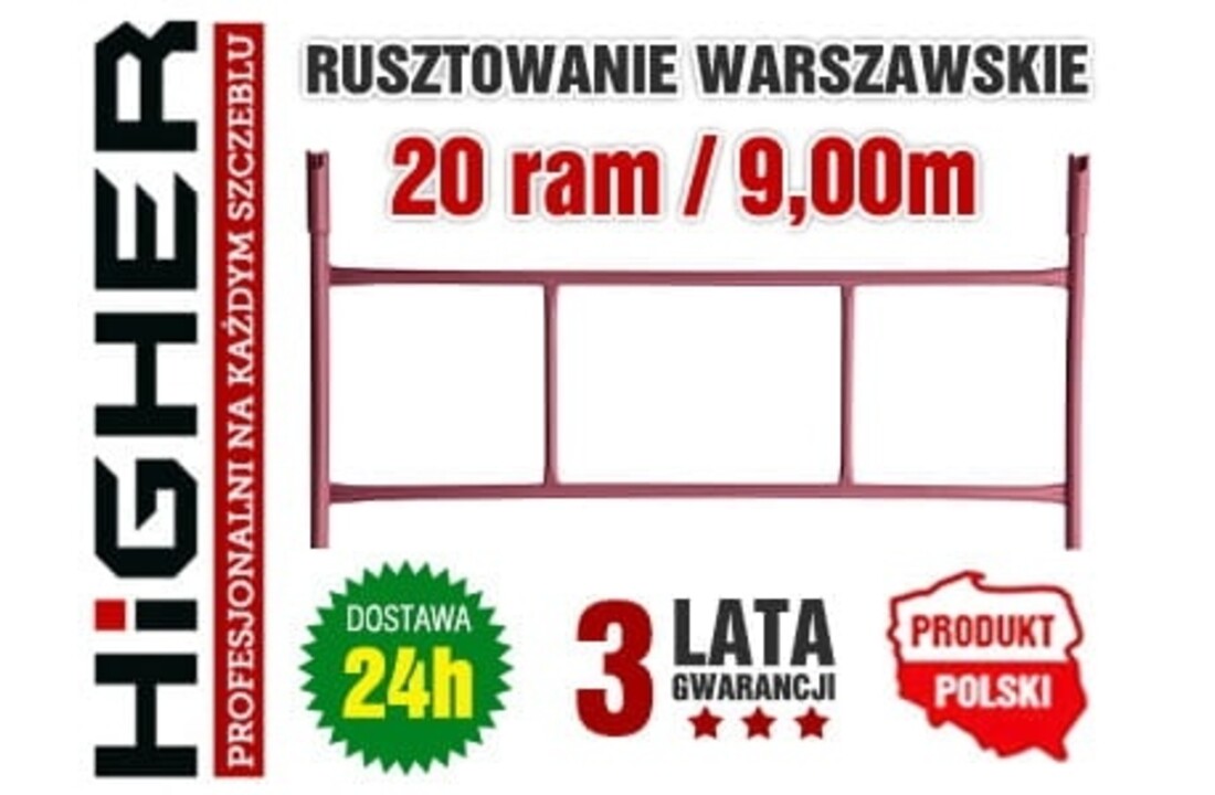 Warschau Steiger Set 28 Frames - Geverfd