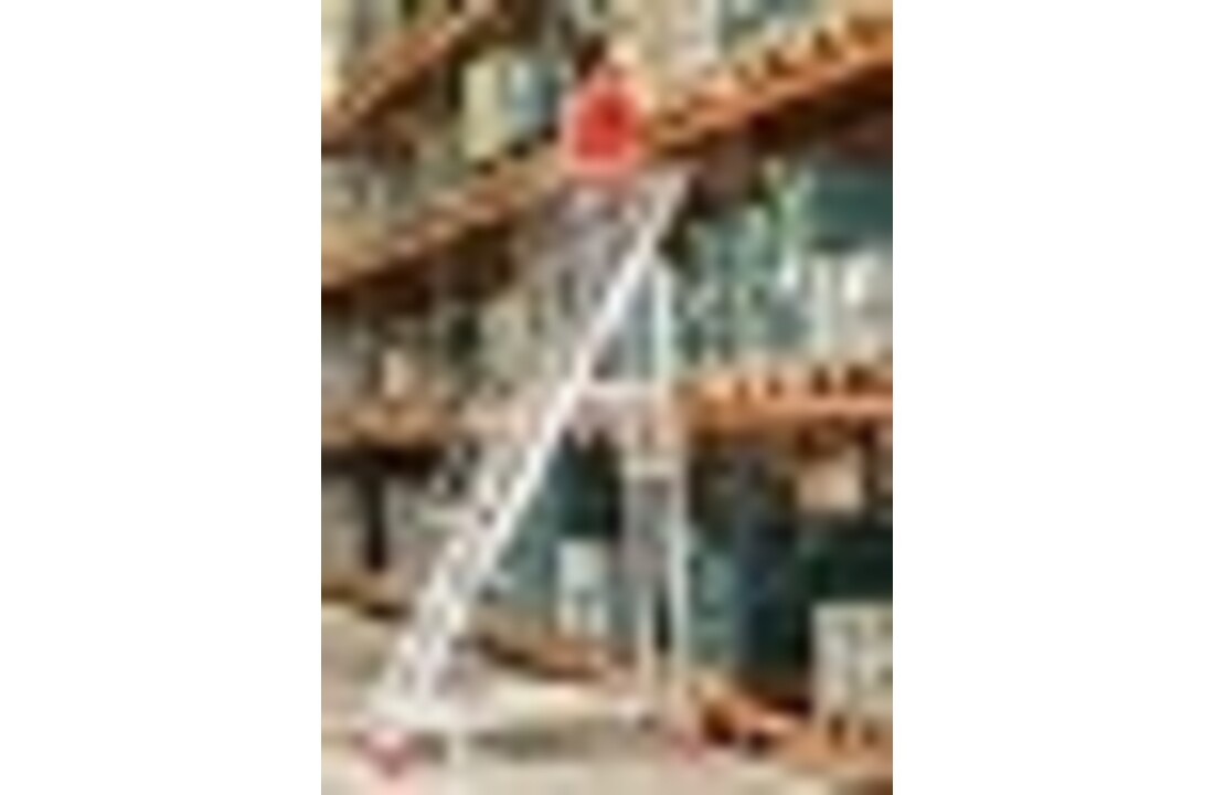 Faraone MF.TS 250 Magazijnladder 8-treden - 3,76m