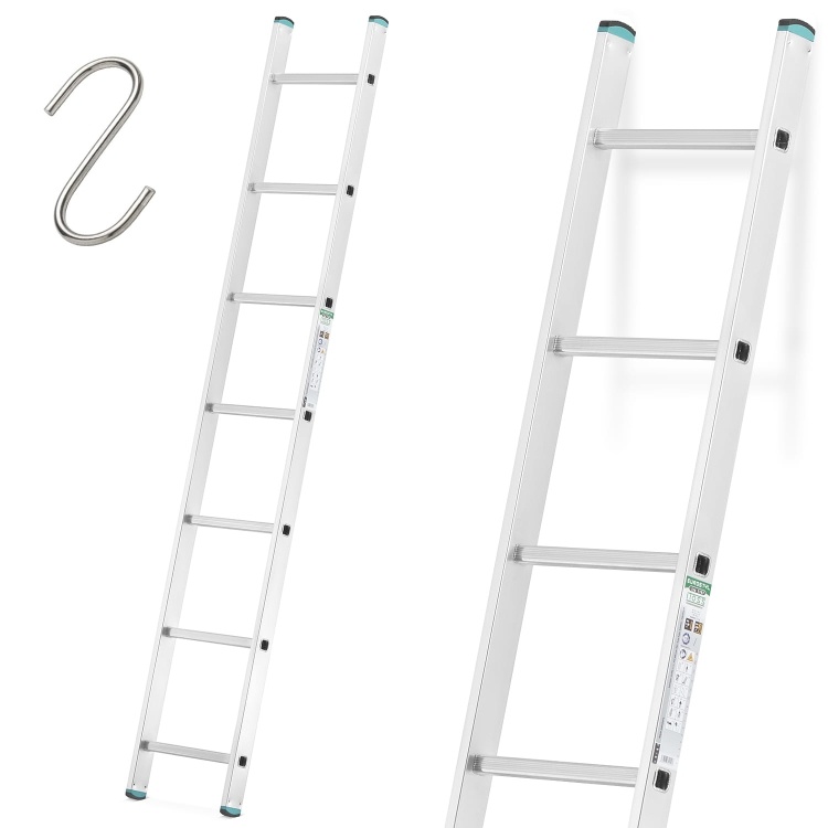 ALOSS 1-elementige Opzetladder 1x7 - 1,99m