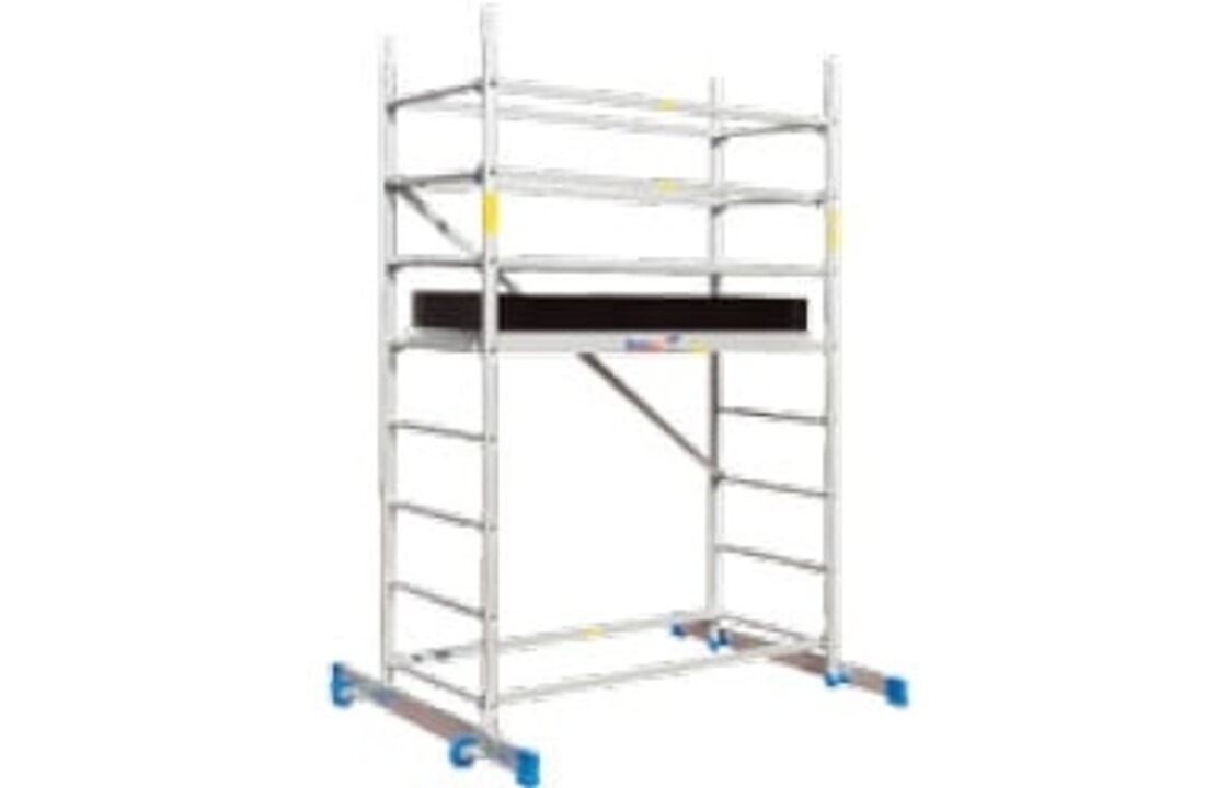 Verrijdbare Aluminium Steiger DRABEX RA 330 werkhoogte 4,20m