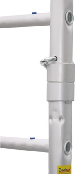 Verrijdbare Aluminium Steiger DRABEX RA 330 werkhoogte 4,20m