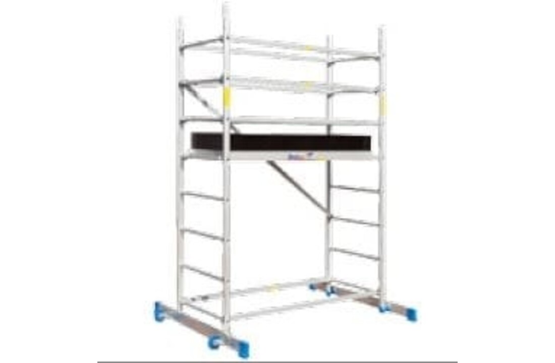 Verrijdbare Aluminium Steiger DRABEX RA 330 werkhoogte 4,20m