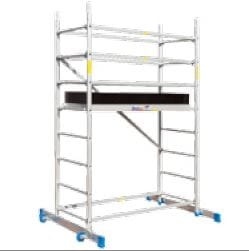 Verrijdbare Aluminium Steiger DRABEX RA 330 werkhoogte 4,20m