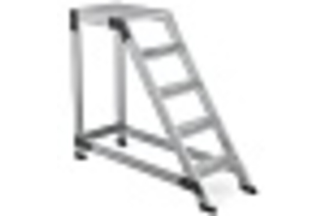 Magazijnladder HIGHER 5 treden Aluminium 83PRO