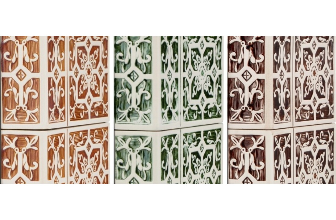 JASMIN tegelkachel 10 kW honingkleur