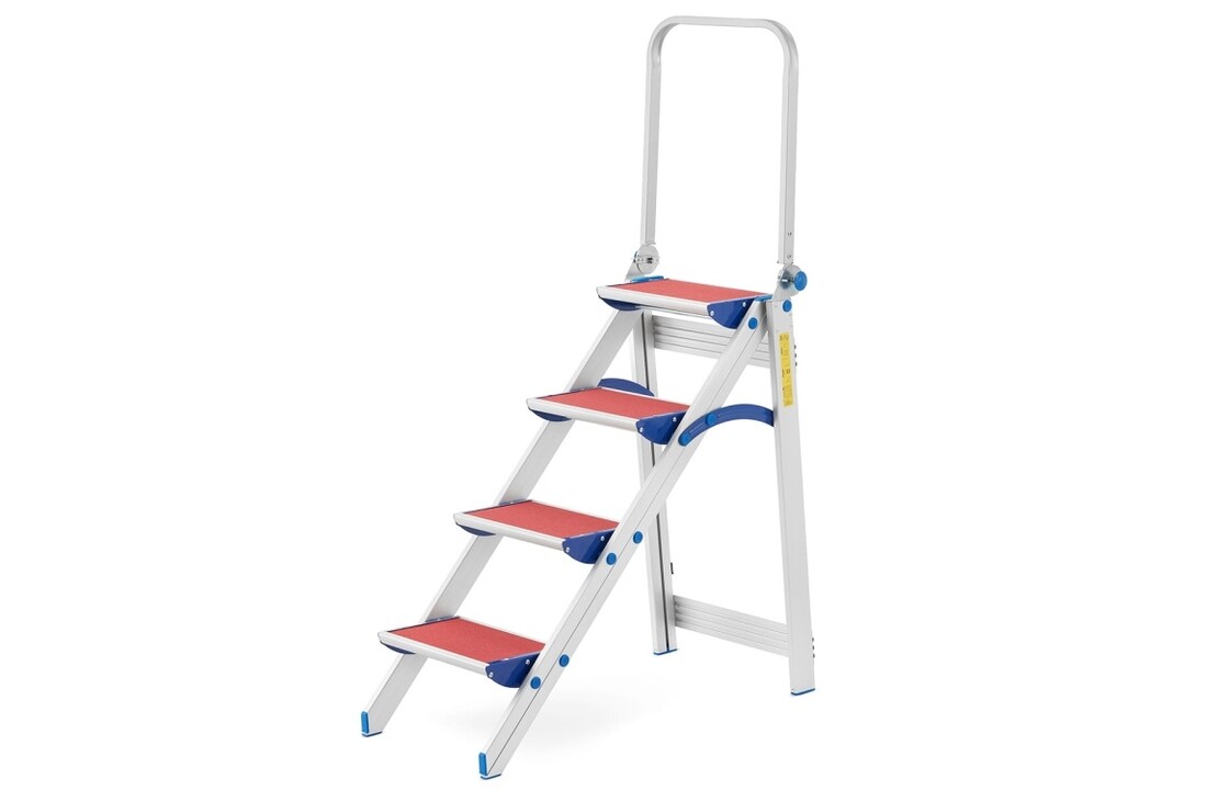 DRABEX TP 8023 Aluminium Opstapje met Handgreep - 2,93 m