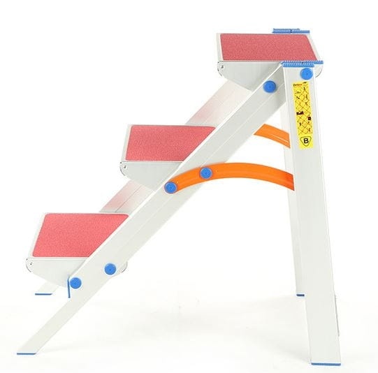 DRABEX TP 8023 Aluminium Opstapje met Handgreep - 2,93 m