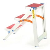 Huishoudtrap - 4 treden - met handgreep – inklapbaar – 2,93 m