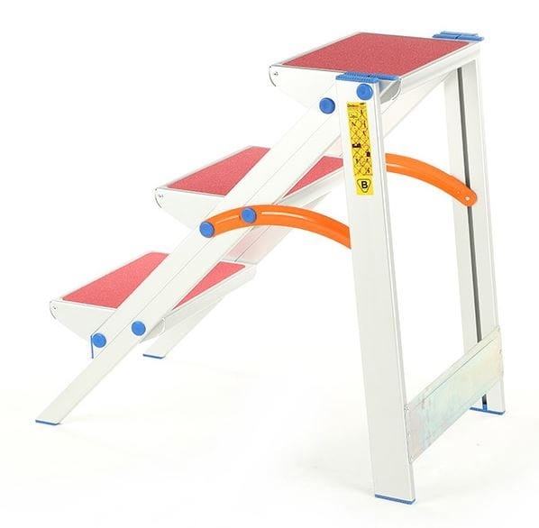 DRABEX TP 8023 Aluminium Opstapje met Handgreep - 2,93 m