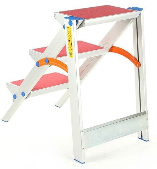 DRABEX TP 8023 Aluminium Opstapje met Handgreep - 2,93 m