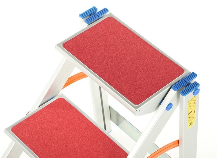 DRABEX TP 8023 Aluminium Opstapje met Handgreep - 2,93 m