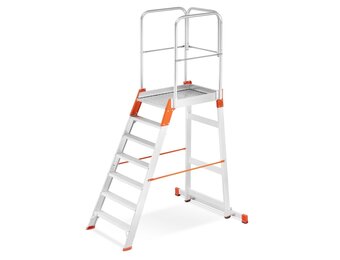 ALOSS 9507 Werkplatform 3,5m werkhoogte - 7 treden