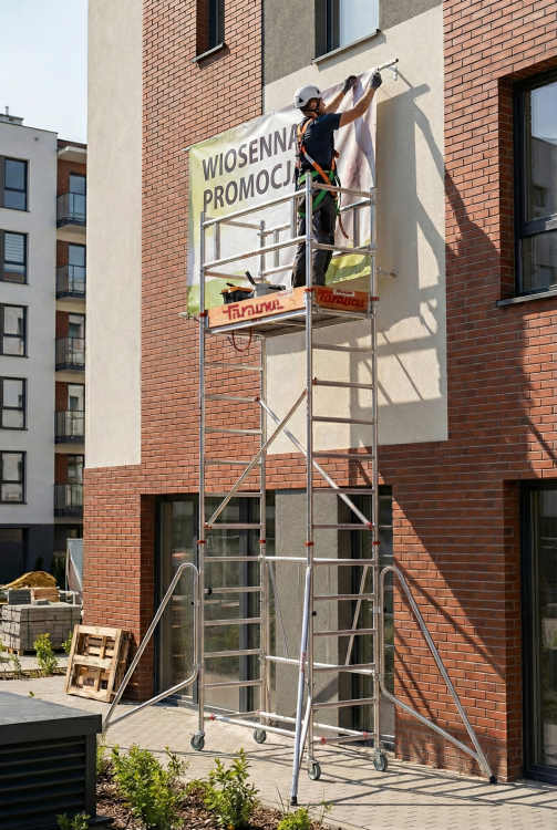 Rolsteiger - aluminium - werkhoogte 5,70 m - aluminium