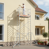 Faraone Compact XS 160 Mobiele Aluminium Steiger - 5.70m Werkhoogte