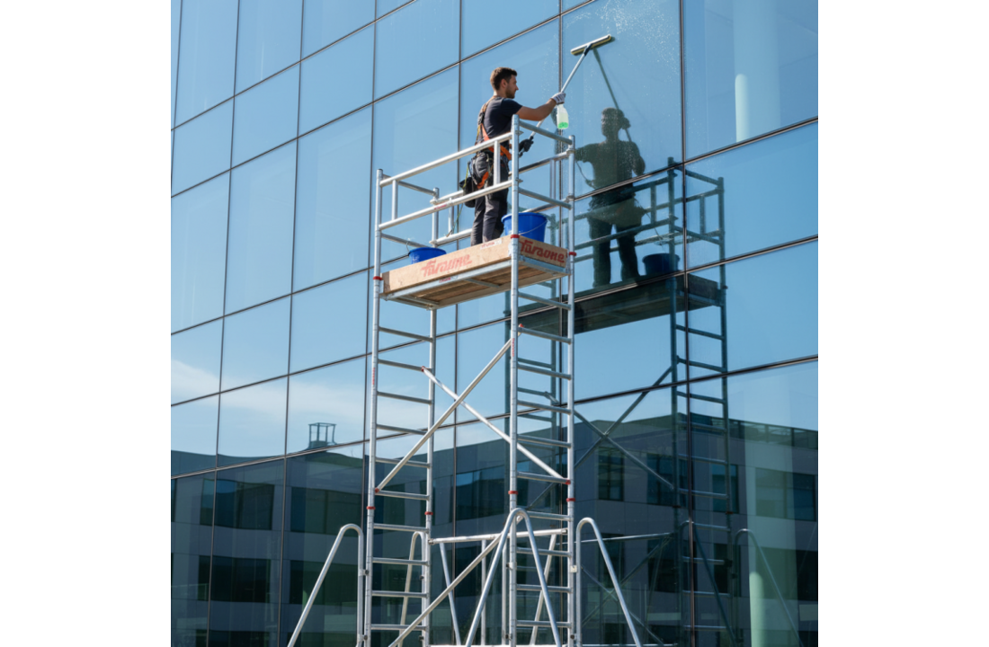 Rolsteiger - aluminium - werkhoogte 5,70 m - aluminium