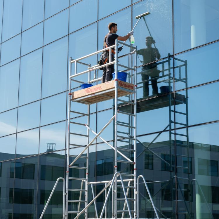 Faraone Compact XS 160 Mobiele Aluminium Steiger - 5.70m Werkhoogte