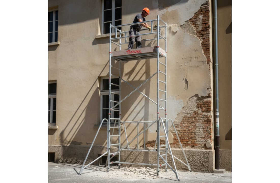 Rolsteiger - aluminium - werkhoogte 5,70 m - aluminium