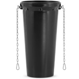 Stortkoker - met draagconstructie - 7m  - Ø 60-41 cm - zwart