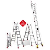 FARAONE Super Teles T4S Telescoopladder - Werkhoogte 4,70 m