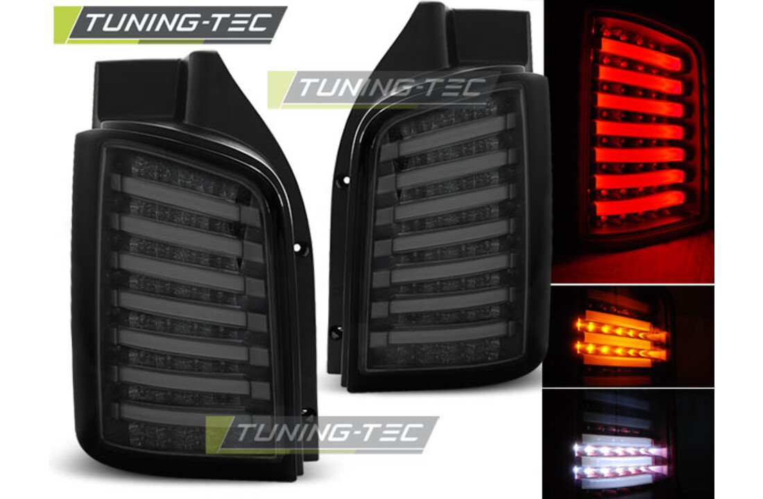 Achterlichten smoke geschikt voor VW T5 04.03-09/10-15