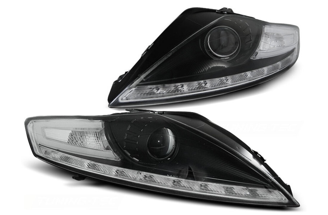 Koplampen met parkeerlicht geschikt voor Ford Mondeo 07 07-11 10 zwart