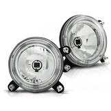 Binnenste koplampen geschikt voor VW Golf 1/Golf 2 Angel Eyes chroom