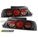 Achterlichten geschikt voor Honda Prelude 02 97-01 zwart