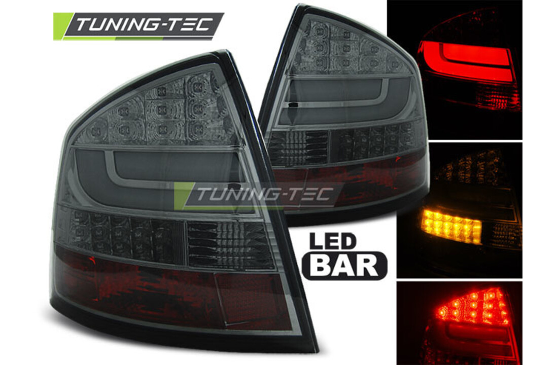 Achterlichten geschikt voor Skoda Octavia II Sedan 04-12 smoke LED strip
