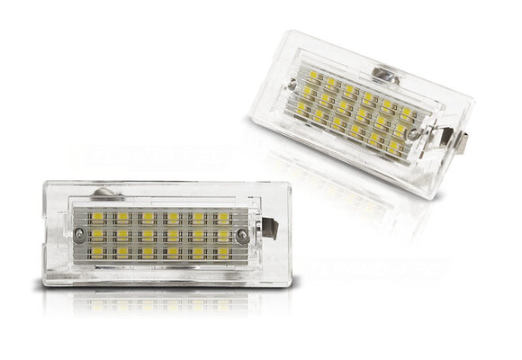 Kentekenverlichting LED geschikt voor BMW X5 E53 / X3 LED