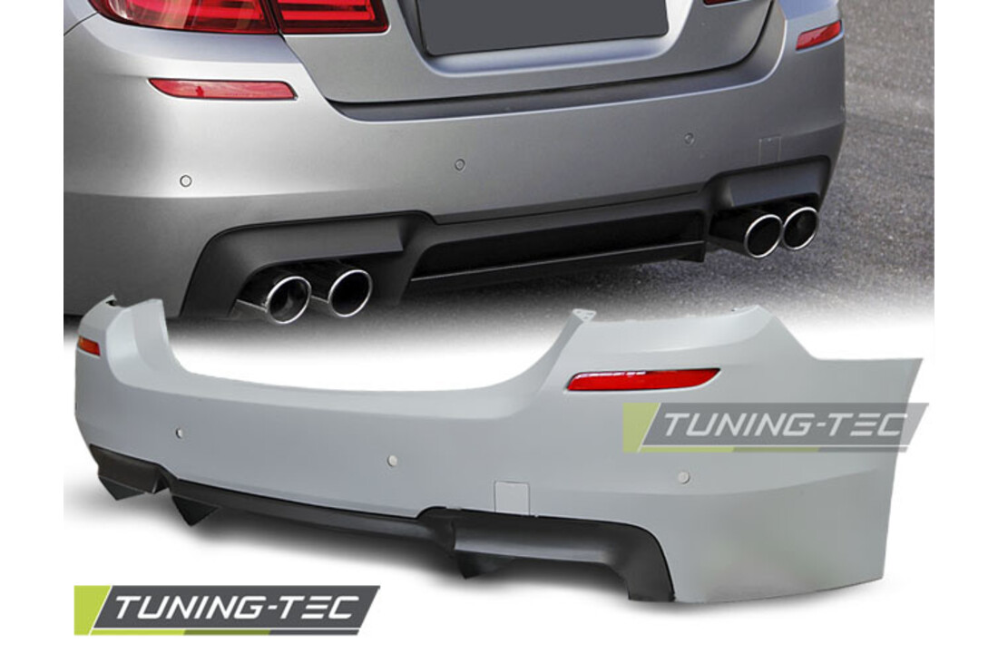 Achterbumper geschikt voor BMW F10 10-16 M5 stijl PDC