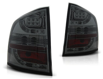 Achterlichten geschikt voor Skoda Octavia II Combi Station 04-12 smoke LED