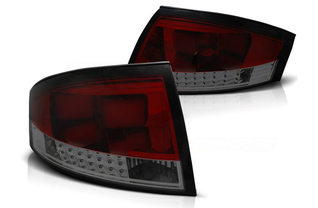 Achterlichten geschikt voor Audi TT 8N 99-06 rood smoke LED
