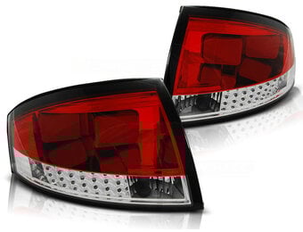 Achterlichten geschikt voor Audi TT 8N 99-06 rood helder LED
