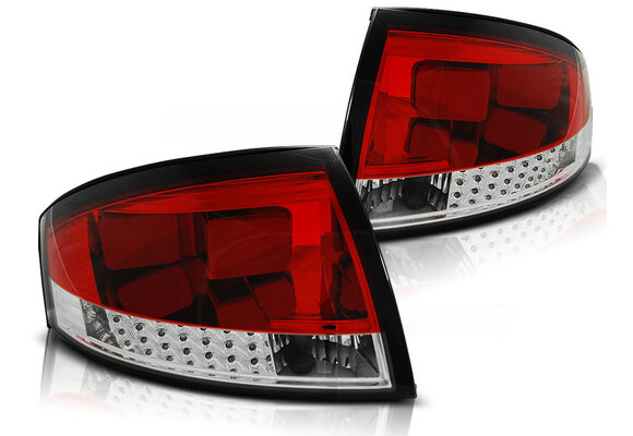 Achterlichten geschikt voor Audi TT 8N 99-06 rood helder LED