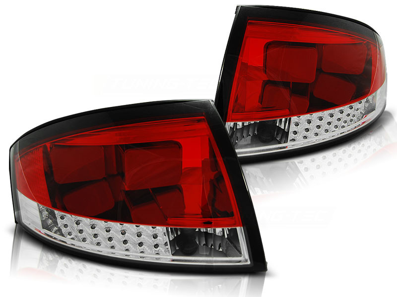 Achterlichten geschikt voor Audi TT 8N 99-06 rood helder LED