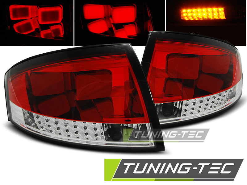 Achterlichten geschikt voor Audi TT 8N 99-06 rood helder LED