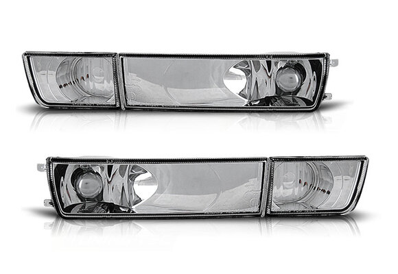 Knipperlichten geschikt voor VW Golf 3/Vento chroom
