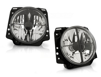 Buitenste koplampen geschikt voor VW Golf 2 08 83-08 91 chroom