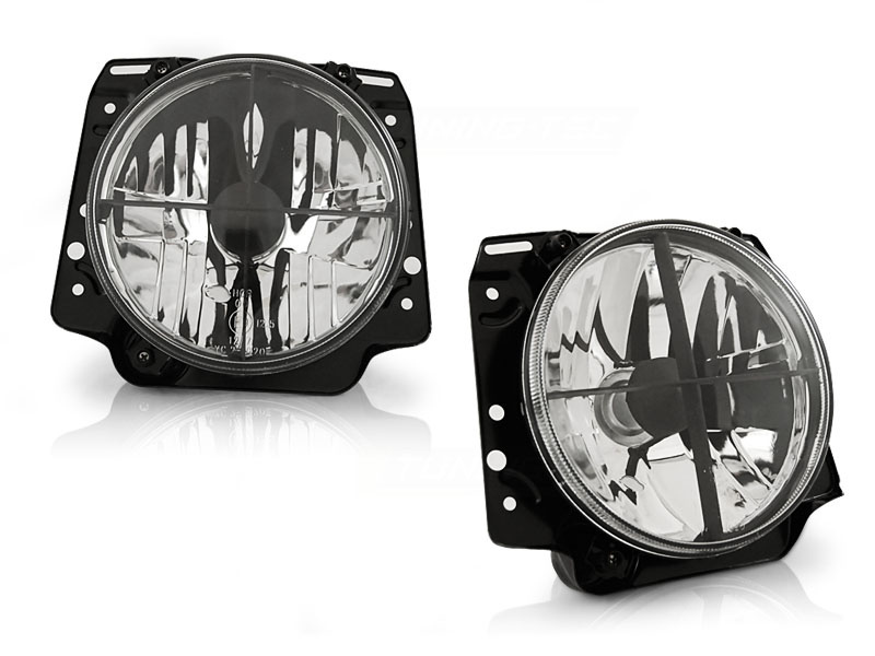 Buitenste koplampen geschikt voor VW Golf 2 08 83-08 91 chroom