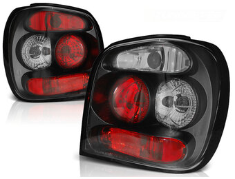 Achterlichten geschikt voor VW Polo 6N2 10 99-10-01 zwart