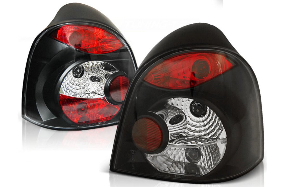 Achterlichten geschikt voor Renault Twingo 03 93-07 zwart