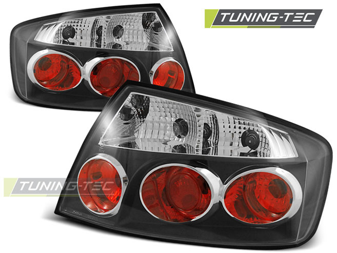 Achterlichten geschikt voor Peugeot 407 05 04- sedan zwart