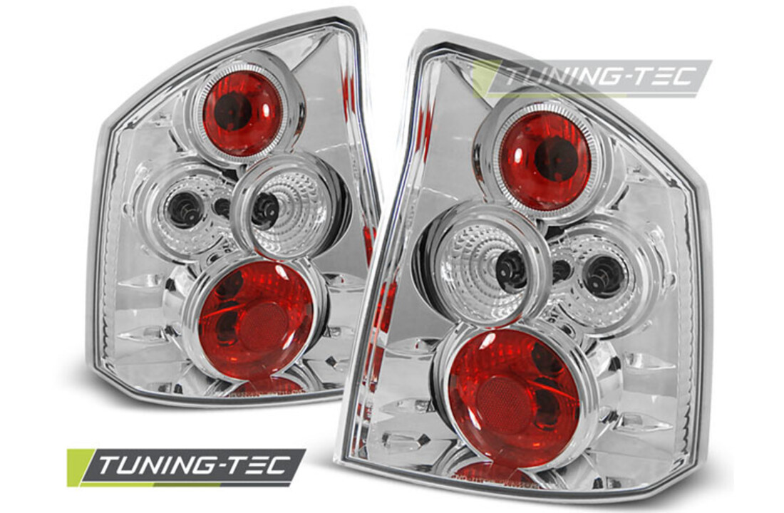 Achterlichten geschikt voor Opel Vectra C 04 02-08 chroom