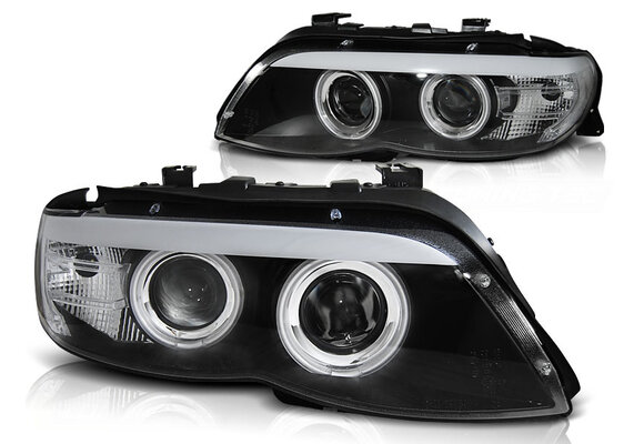 Koplampen xenon geschikt voor BMW X5 E53 11 03-06 zwart