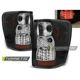 Achterlichten geschikt voor Chrysler Jeep Grand Cherokee 99-05 05 zwart LED