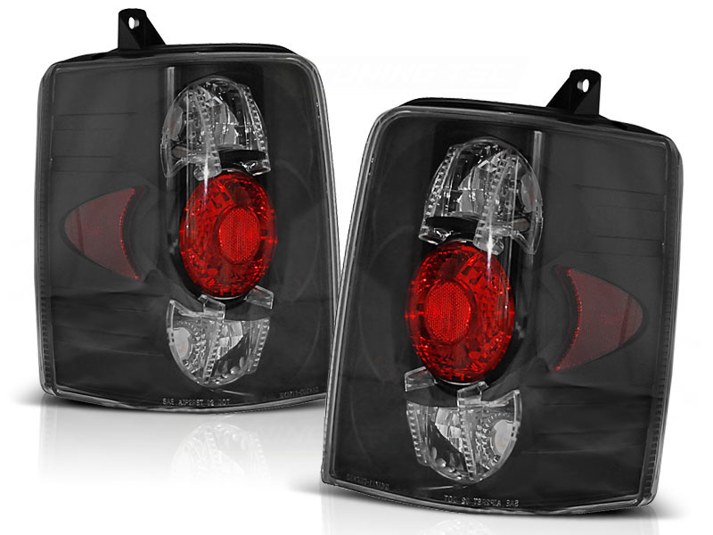 Achterlichten geschikt voor Chrysler Jeep Grand Cherokee (ZJ) 93-99 zwart