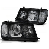 Koplampen geschikt voor Toyota Land Cruiser FJ100 98-04 zwart