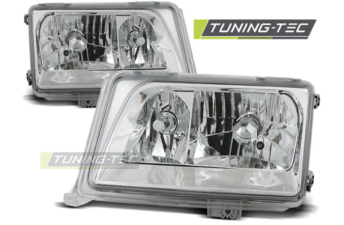 Koplampen geschikt voor Mercedes W124 E-Klasse 05 93-06 95 chroom