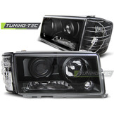 Koplampen geschikt voor Mercedes W201/190 12 82-05 93 zwart